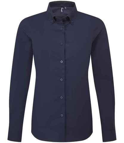 Premier Ladies Supreme Long Sleeve Oxford Shirt Premier
