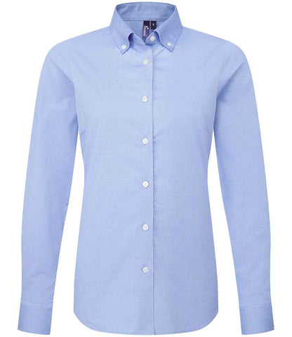 Premier Ladies Supreme Long Sleeve Oxford Shirt Premier