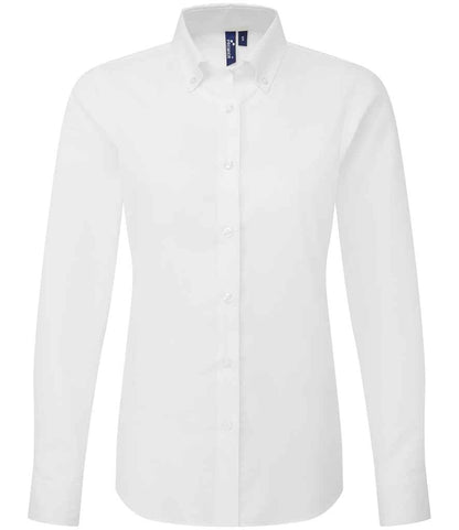 Premier Ladies Supreme Long Sleeve Oxford Shirt Premier