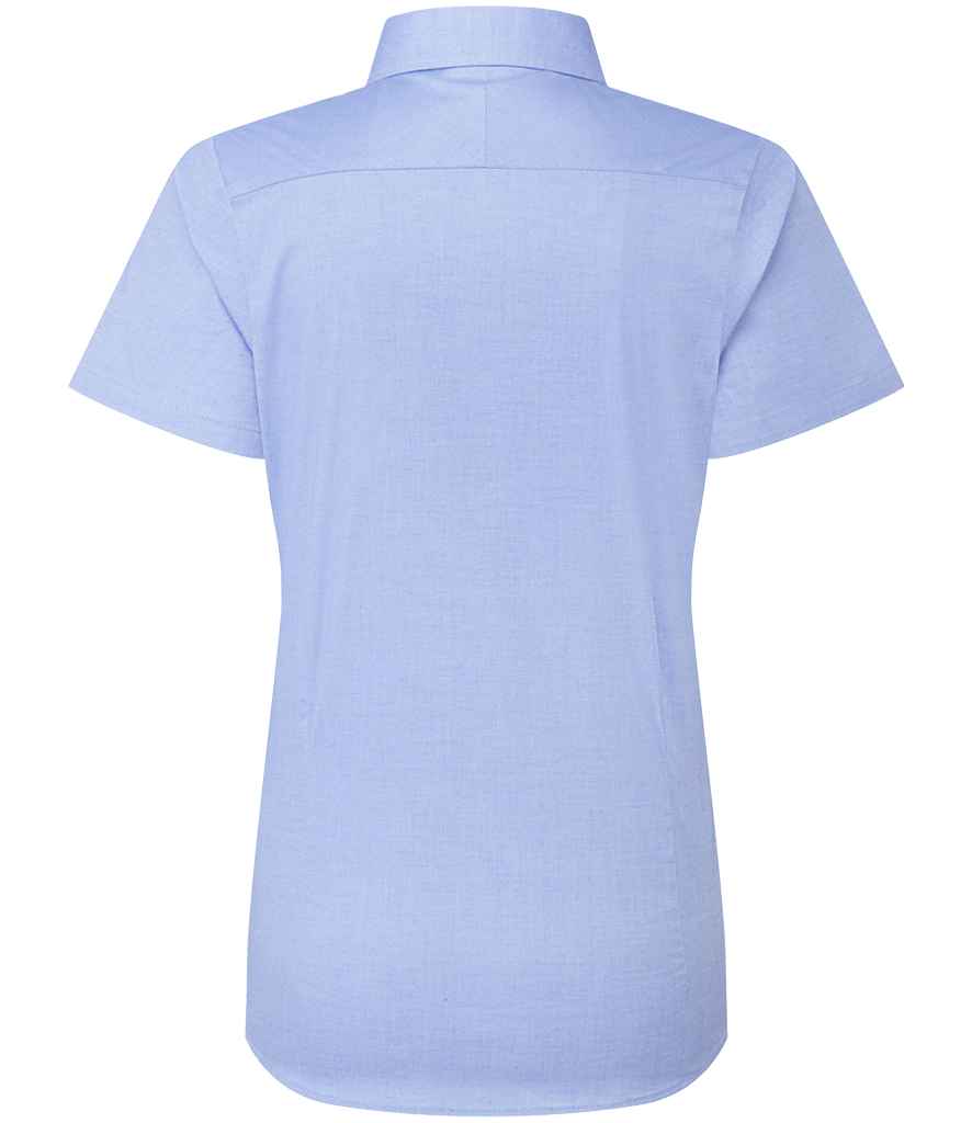 Premier Ladies Supreme Short Sleeve Oxford Shirt Premier