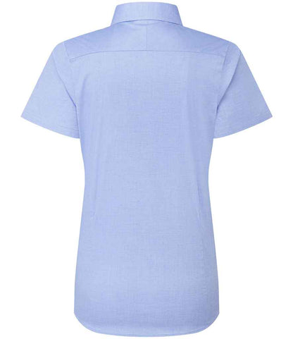 Premier Ladies Supreme Short Sleeve Oxford Shirt Premier