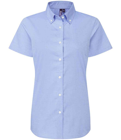 Premier Ladies Supreme Short Sleeve Oxford Shirt Premier