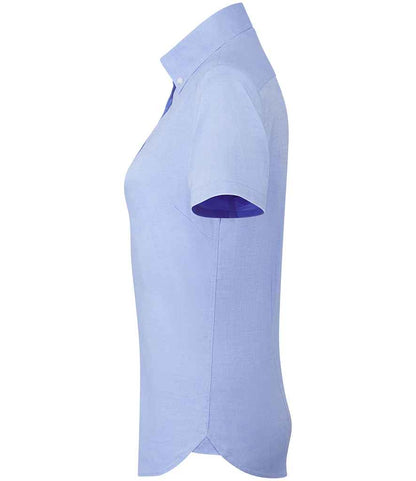 Premier Ladies Supreme Short Sleeve Oxford Shirt Premier