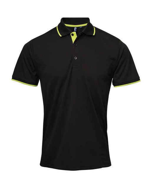 Premier Contrast Coolchecker® Piqué Polo Shirt Premier