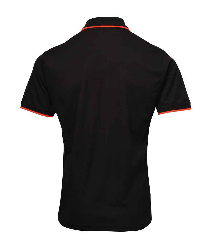 Premier Contrast Coolchecker® Piqué Polo Shirt Premier