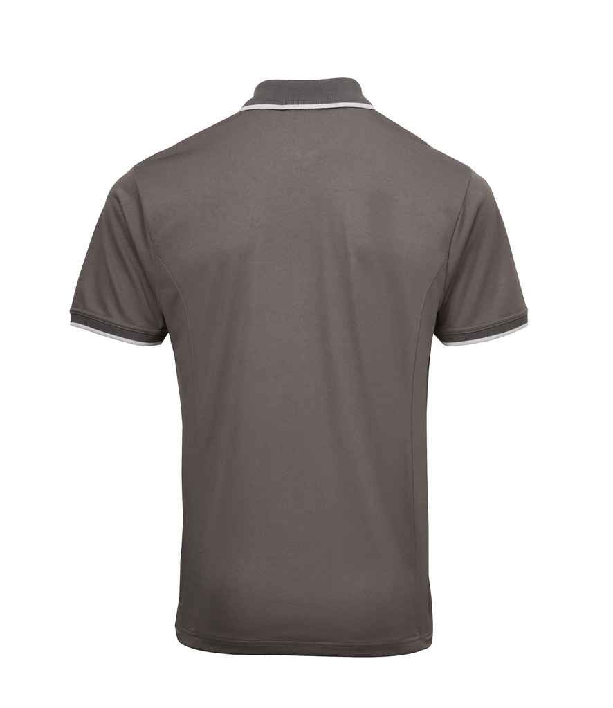 Premier Contrast Coolchecker® Piqué Polo Shirt Premier