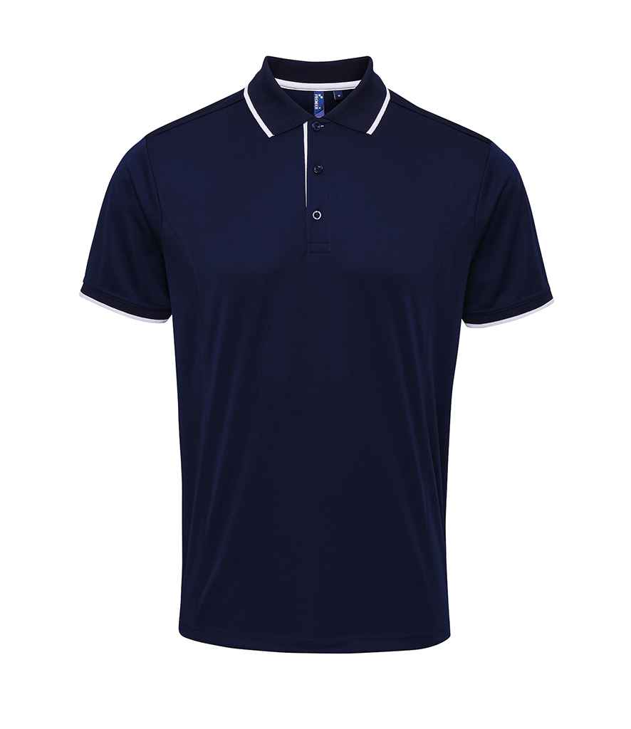Premier Contrast Coolchecker® Piqué Polo Shirt Premier