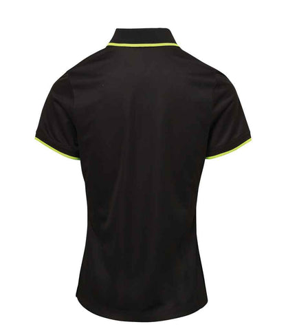 Premier Ladies Contrast Coolchecker® Piqué Polo Shirt Premier