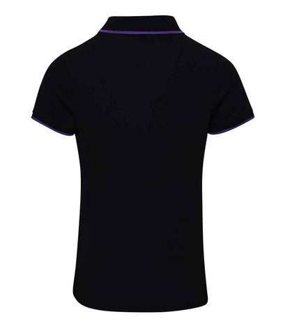 Premier Ladies Contrast Coolchecker® Piqué Polo Shirt Premier