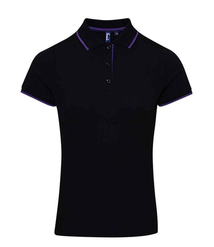 Premier Ladies Contrast Coolchecker® Piqué Polo Shirt Premier
