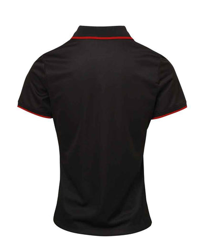 Premier Ladies Contrast Coolchecker® Piqué Polo Shirt Premier