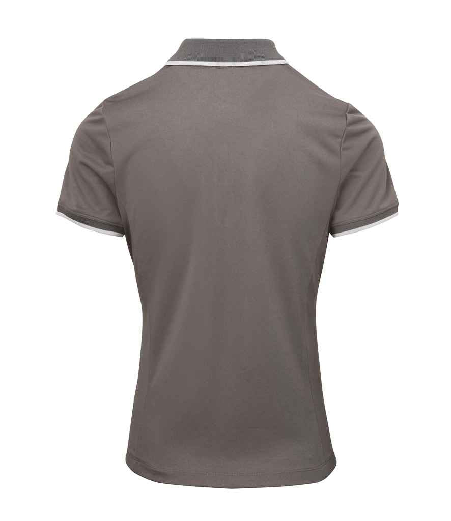 Premier Ladies Contrast Coolchecker® Piqué Polo Shirt Premier