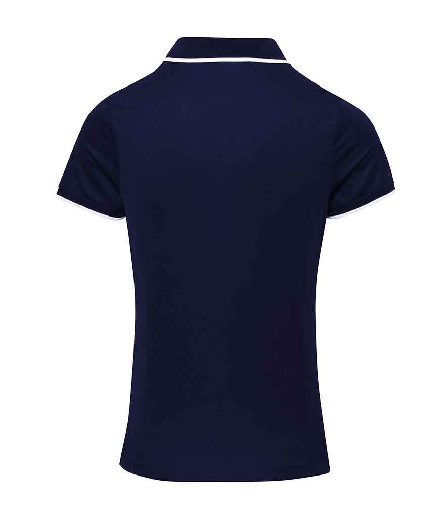 Premier Ladies Contrast Coolchecker® Piqué Polo Shirt Premier