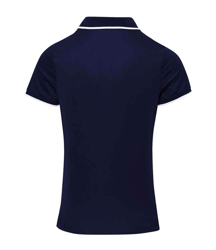 Premier Ladies Contrast Coolchecker® Piqué Polo Shirt Premier