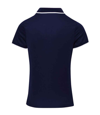 Premier Ladies Contrast Coolchecker® Piqué Polo Shirt Premier