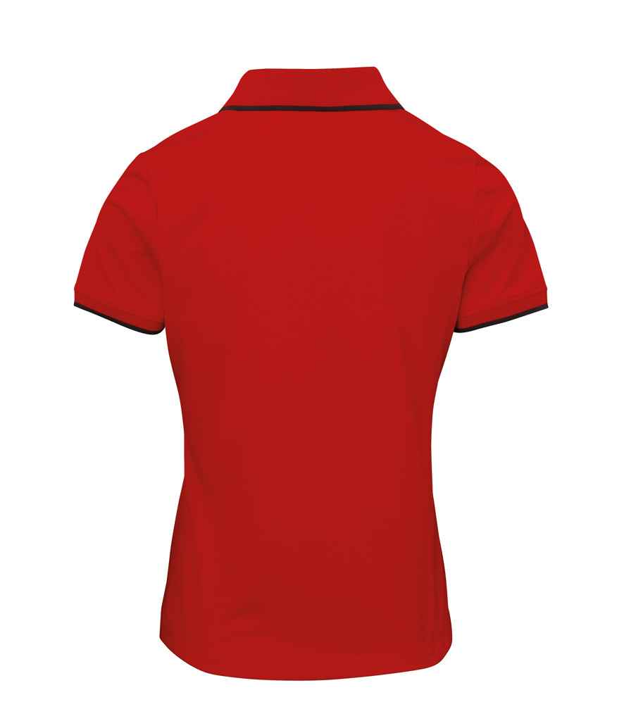 Premier Ladies Contrast Coolchecker® Piqué Polo Shirt Premier
