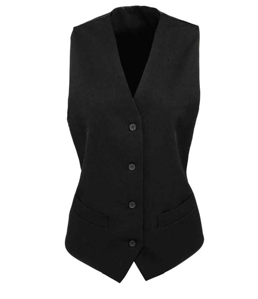Premier Ladies Lined Waistcoat Premier