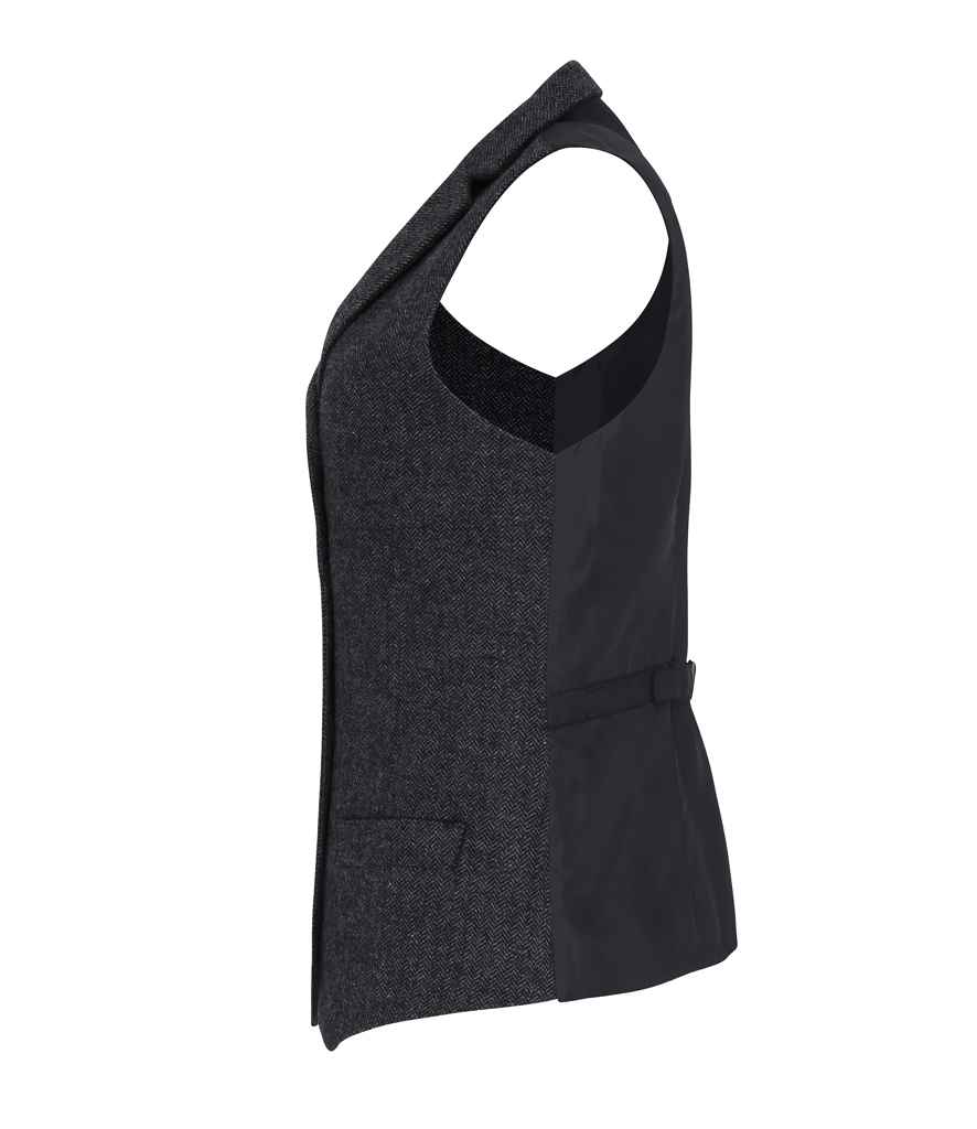 Premier Ladies Herringbone Waistcoat Premier