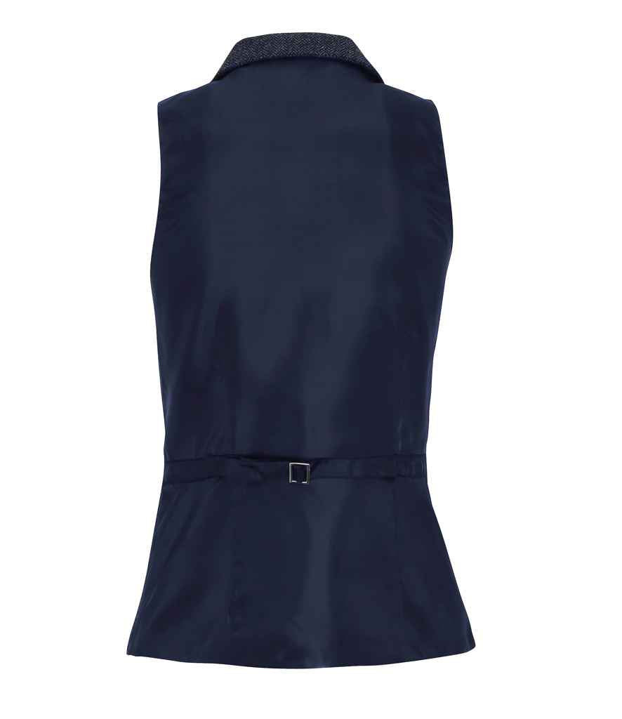 Premier Ladies Herringbone Waistcoat Premier