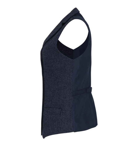 Premier Ladies Herringbone Waistcoat Premier