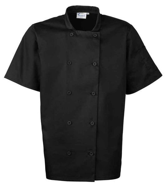 Premier Short Sleeve Chef's Jacket Premier