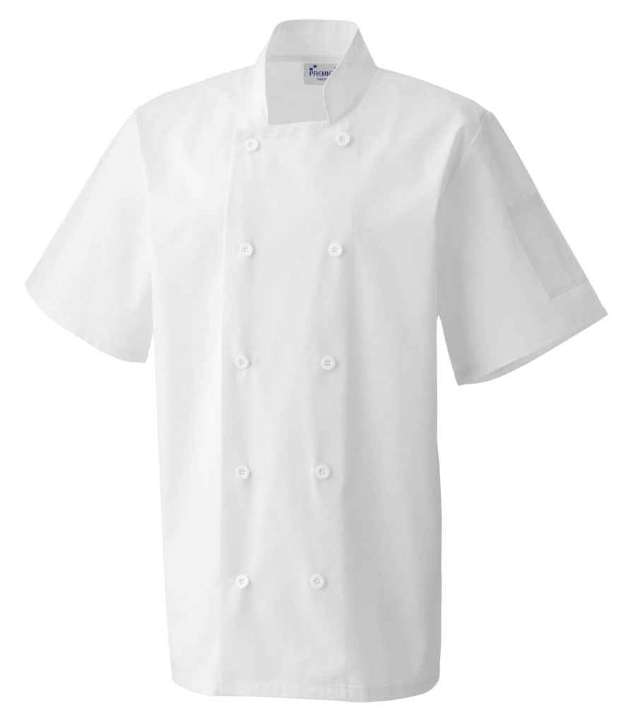Premier Short Sleeve Chef's Jacket Premier