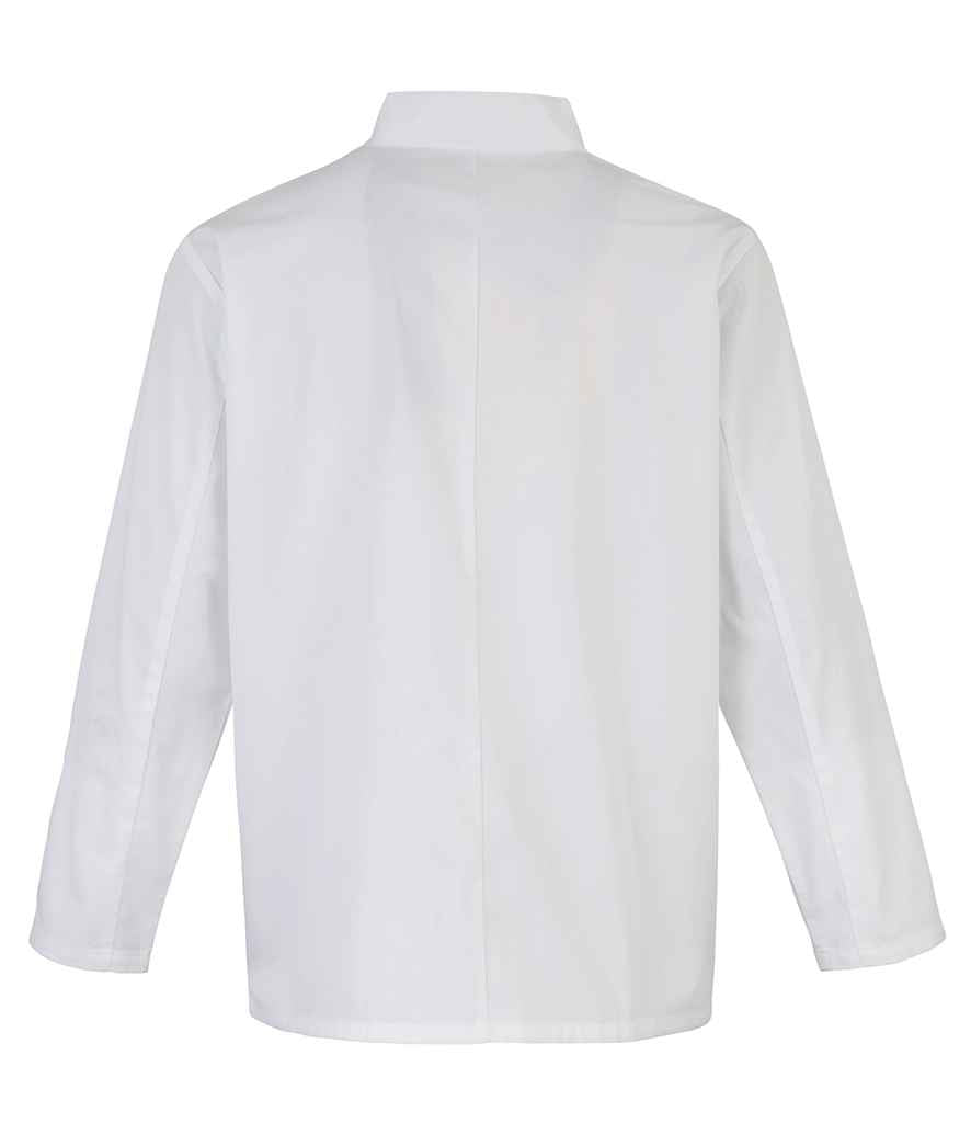 Premier Unisex Long Sleeve Stud Front Chef's Jacket Premier
