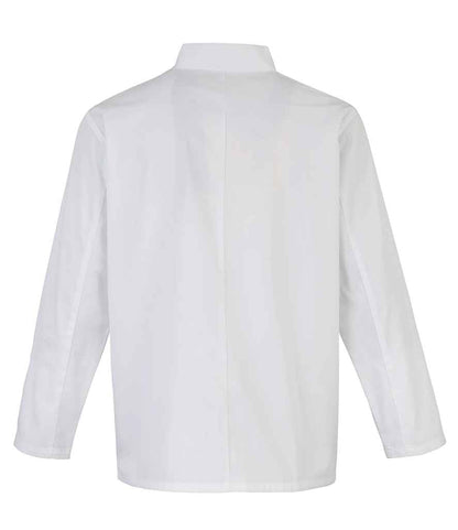 Premier Unisex Long Sleeve Stud Front Chef's Jacket Premier