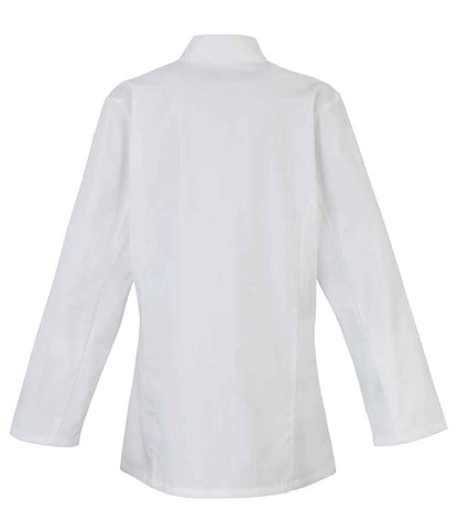 Premier Ladies Long Sleeve Chef's Jacket Premier