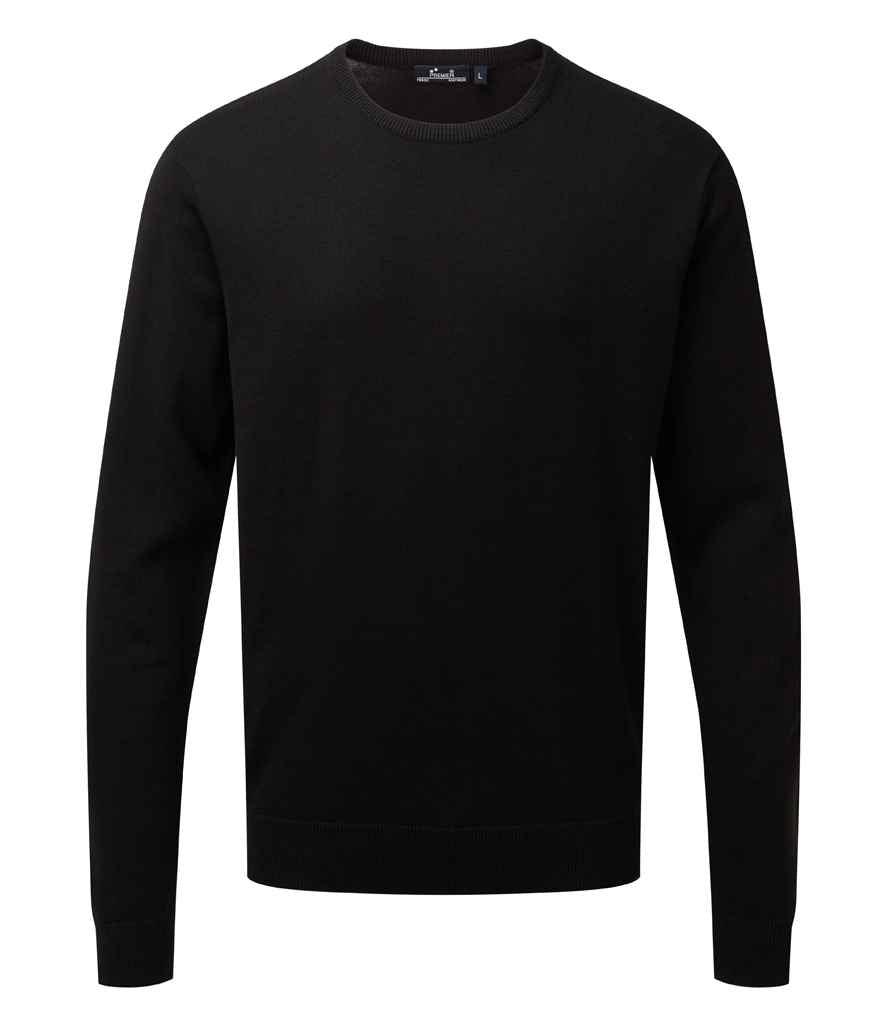 Premier Cotton Rich Crew Neck Sweater Premier