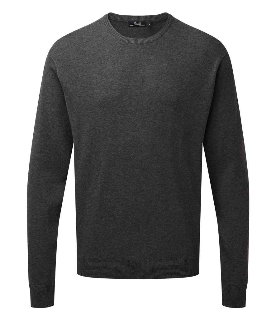 Premier Cotton Rich Crew Neck Sweater Premier