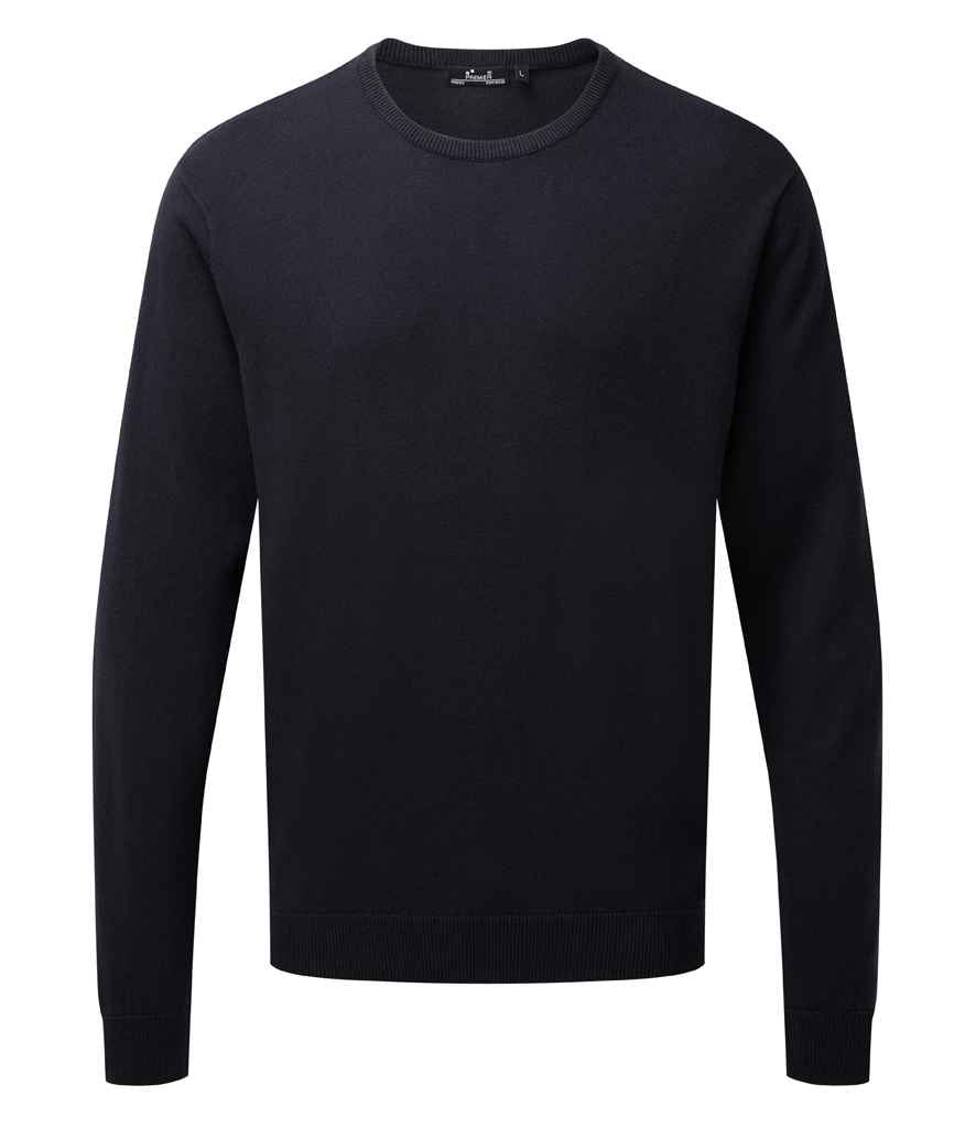 Premier Cotton Rich Crew Neck Sweater Premier