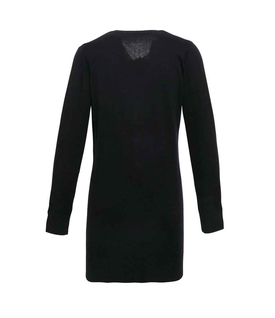 Premier Ladies Longline V Neck Cardigan Premier