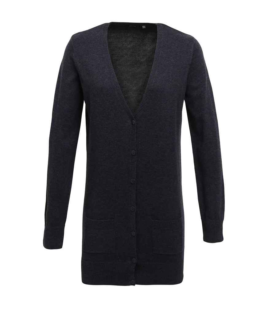 Premier Ladies Longline V Neck Cardigan Premier