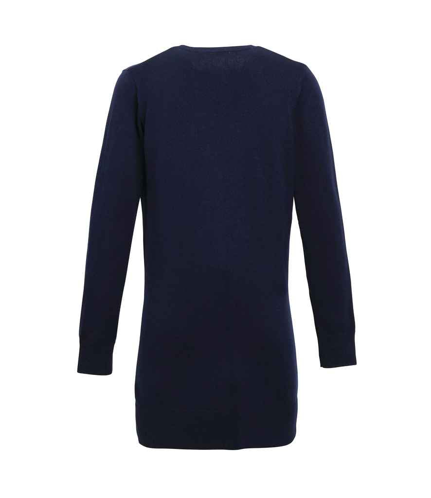 Premier Ladies Longline V Neck Cardigan Premier