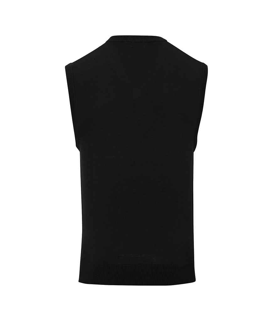 Premier Sleeveless Cotton Acrylic V Neck Sweater Premier