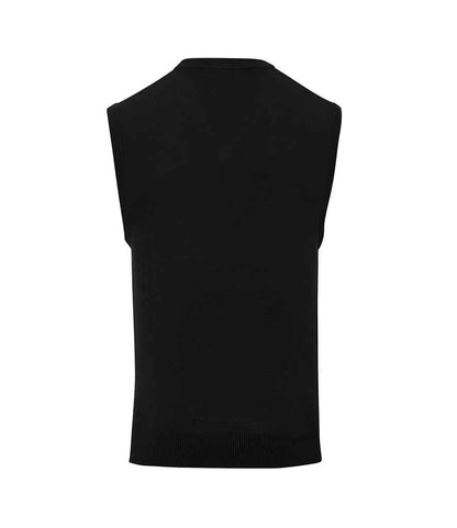 Premier Sleeveless Cotton Acrylic V Neck Sweater Premier