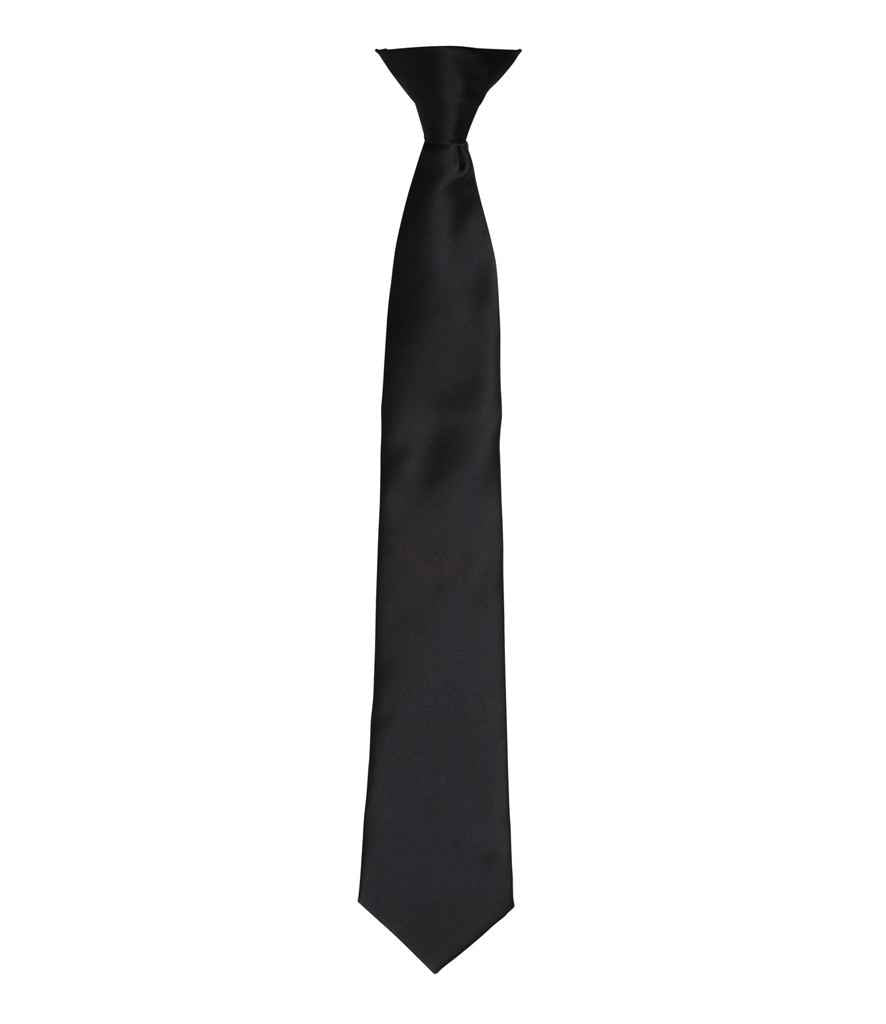 Premier 'Colours' Satin Clip Tie Premier