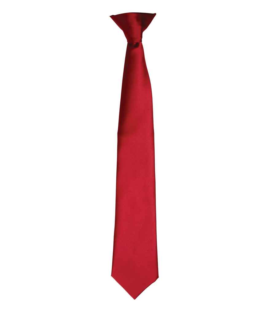Premier 'Colours' Satin Clip Tie Premier