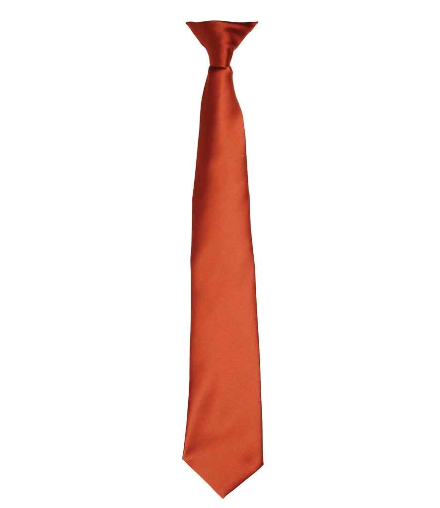 Premier 'Colours' Satin Clip Tie Premier