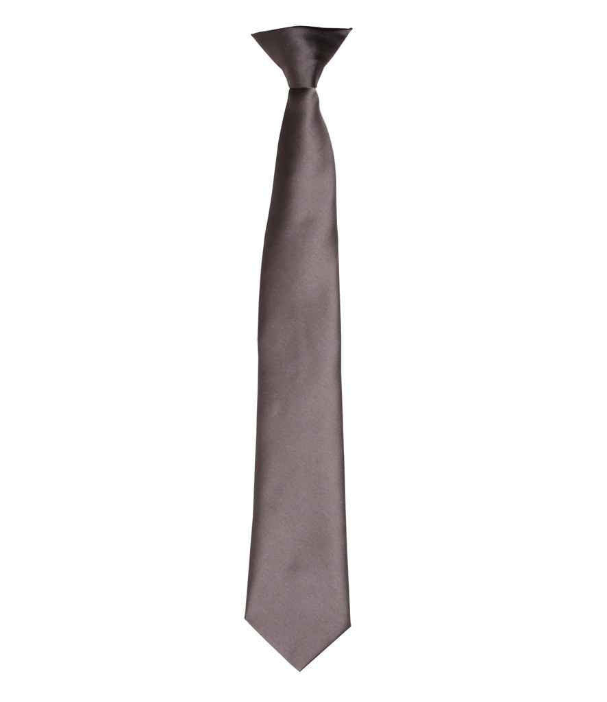 Premier 'Colours' Satin Clip Tie Premier