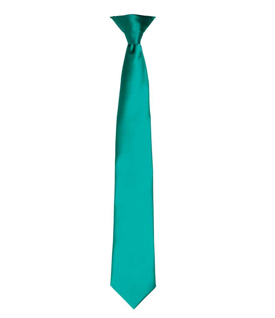 Premier 'Colours' Satin Clip Tie Premier