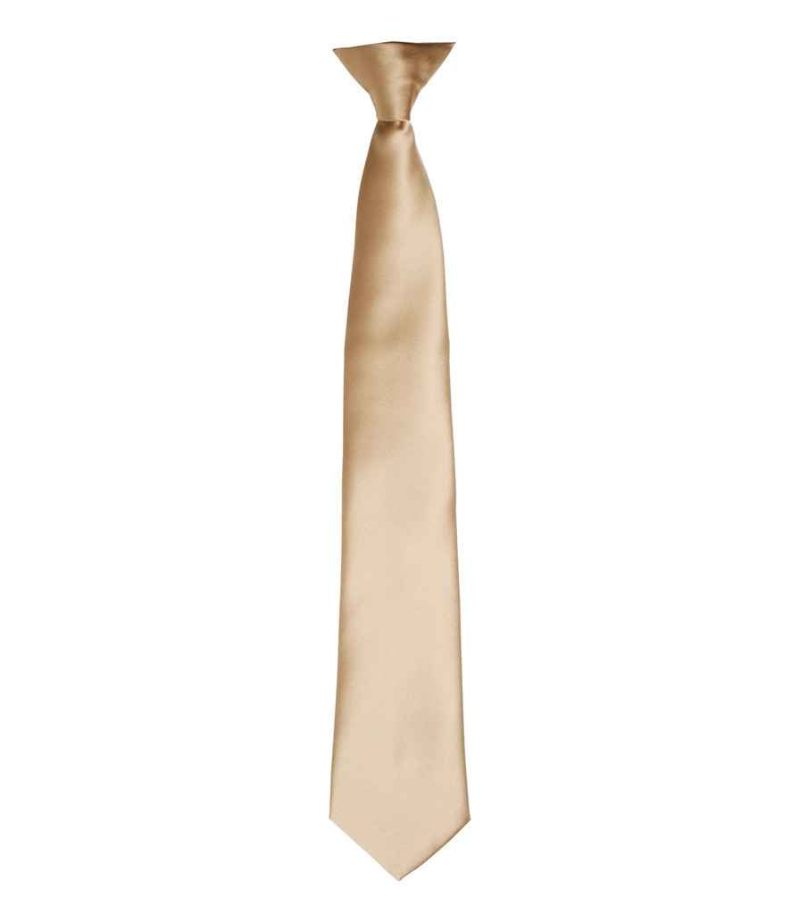 Premier 'Colours' Satin Clip Tie Premier