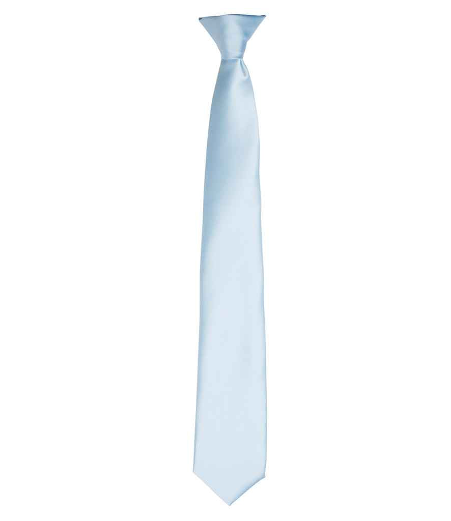 Premier 'Colours' Satin Clip Tie Premier