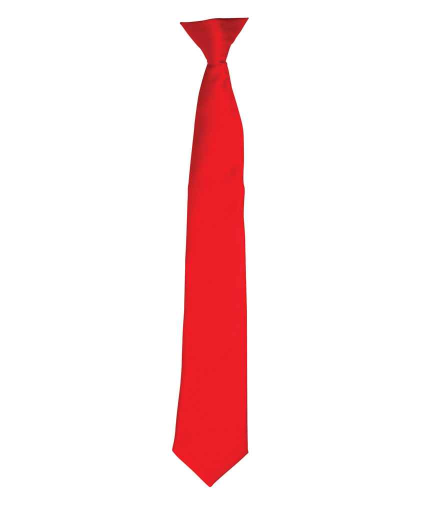 Premier 'Colours' Satin Clip Tie Premier