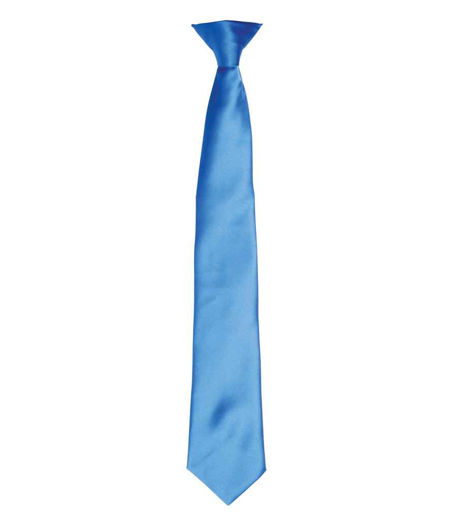 Premier 'Colours' Satin Clip Tie Premier
