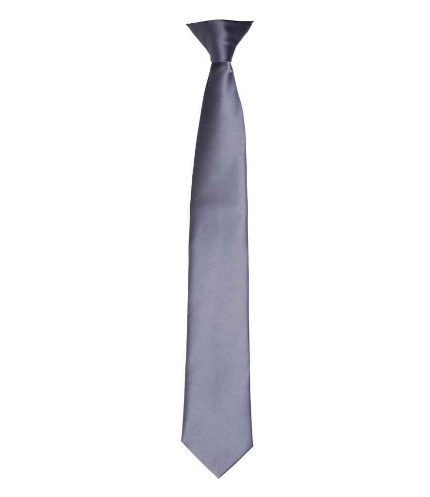 Premier 'Colours' Satin Clip Tie Premier