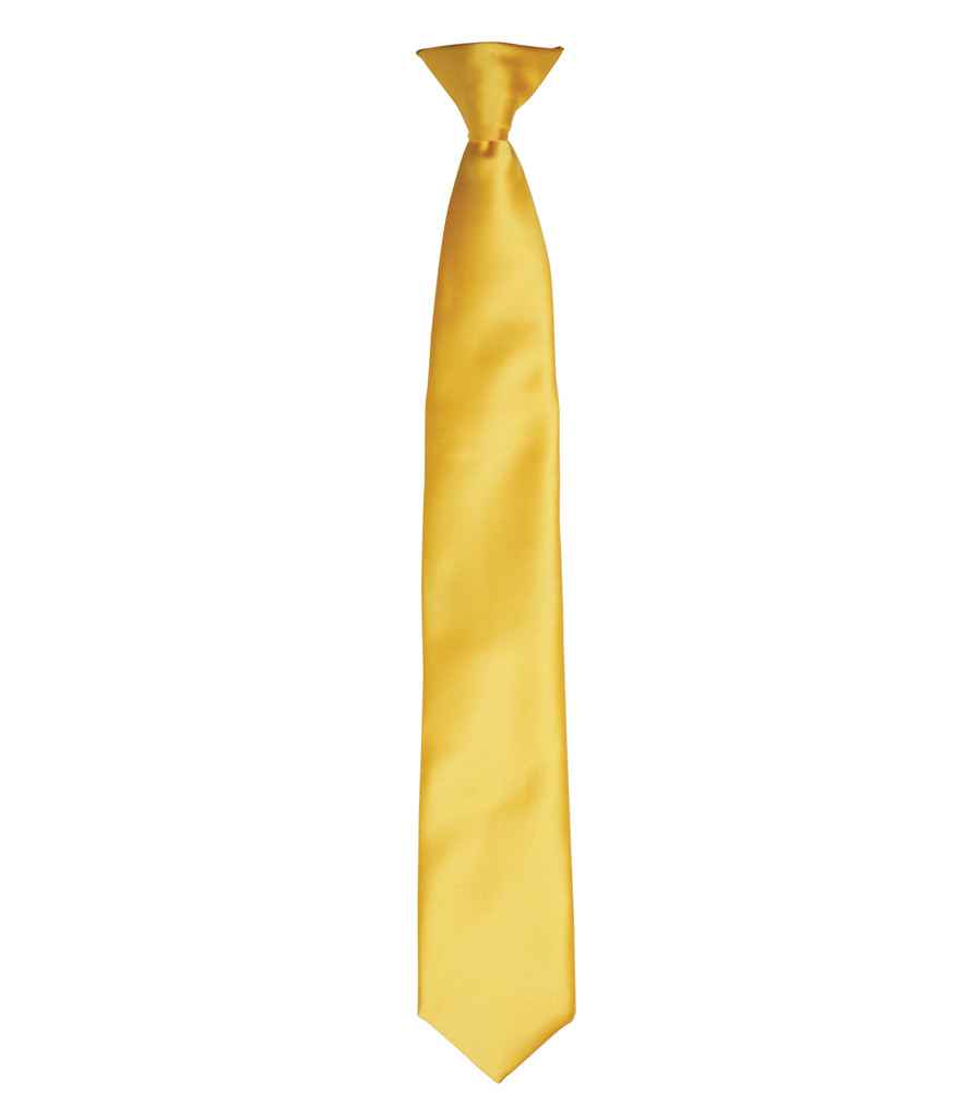 Premier 'Colours' Satin Clip Tie Premier