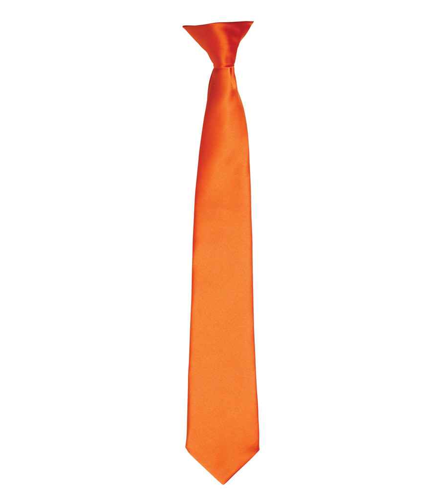 Premier 'Colours' Satin Clip Tie Premier