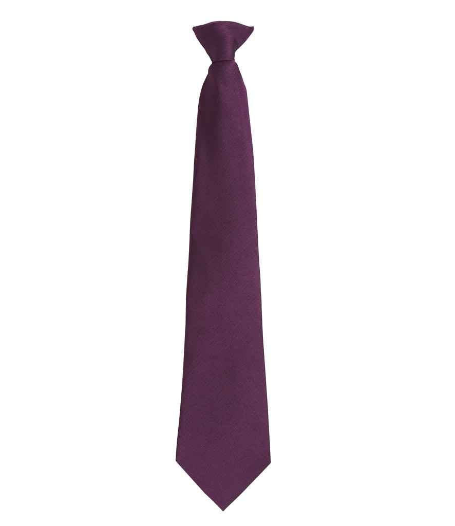 Premier 'Colours' Fashion Clip Tie Premier